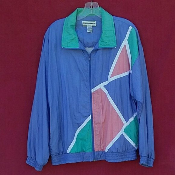 Woman's Athletic Jacket Windbreaker - Picture 1 of 5